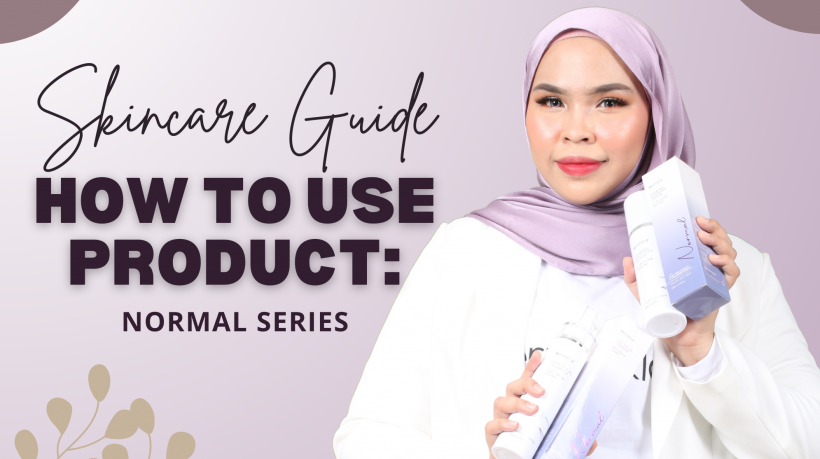 skincare guide normal model