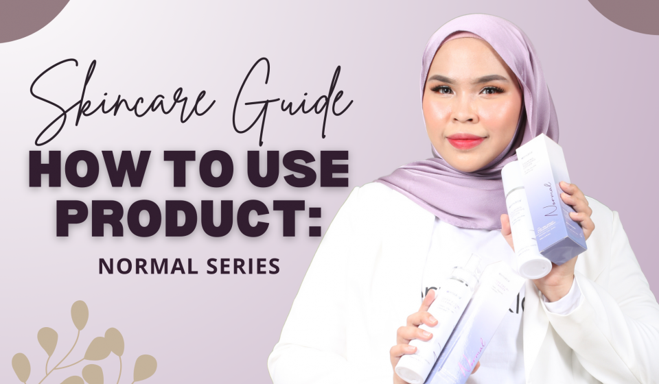 skincare guide normal model